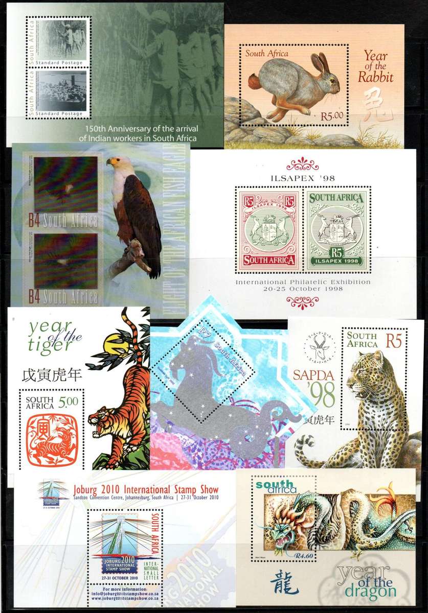 RSA selection of (x60+) umm mini sheets etc - as per scans - good total cv.