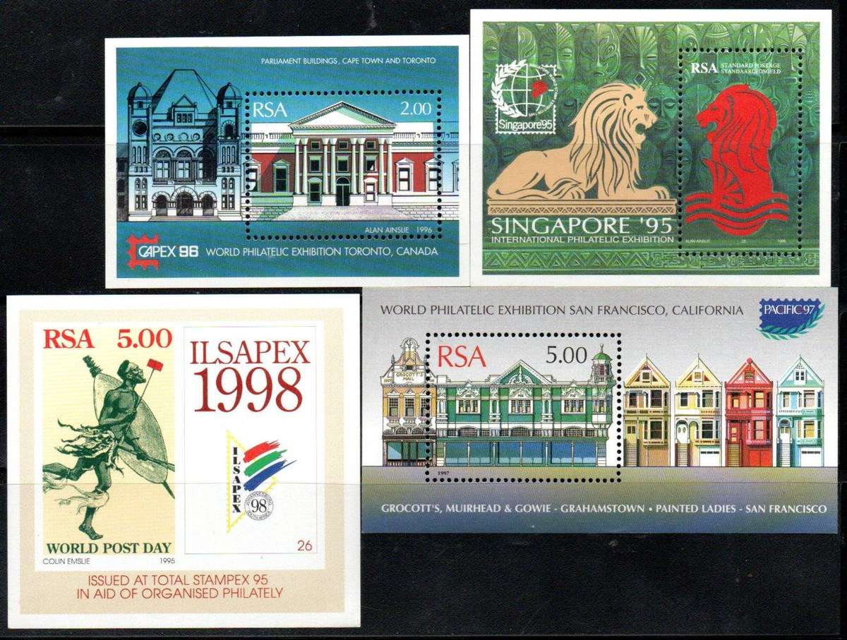 RSA selection of (x60+) umm mini sheets etc - as per scans - good total cv.