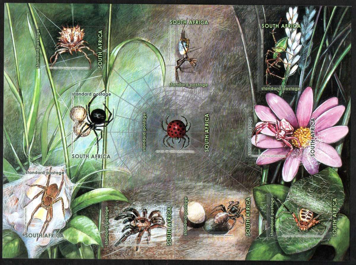 RSA selection of (x8) umm/self-ad standard postage sheets/sheetlets - as per (x5) scans  CV R1550.