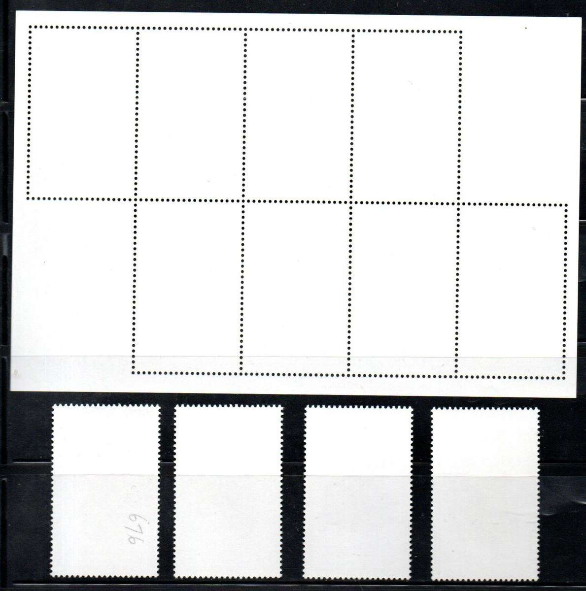 Fiji 1997 Fijian monkey-faced bat (WWF) umm set of (x4) + msheet - SG986-MS990 - CV GBP 13+.