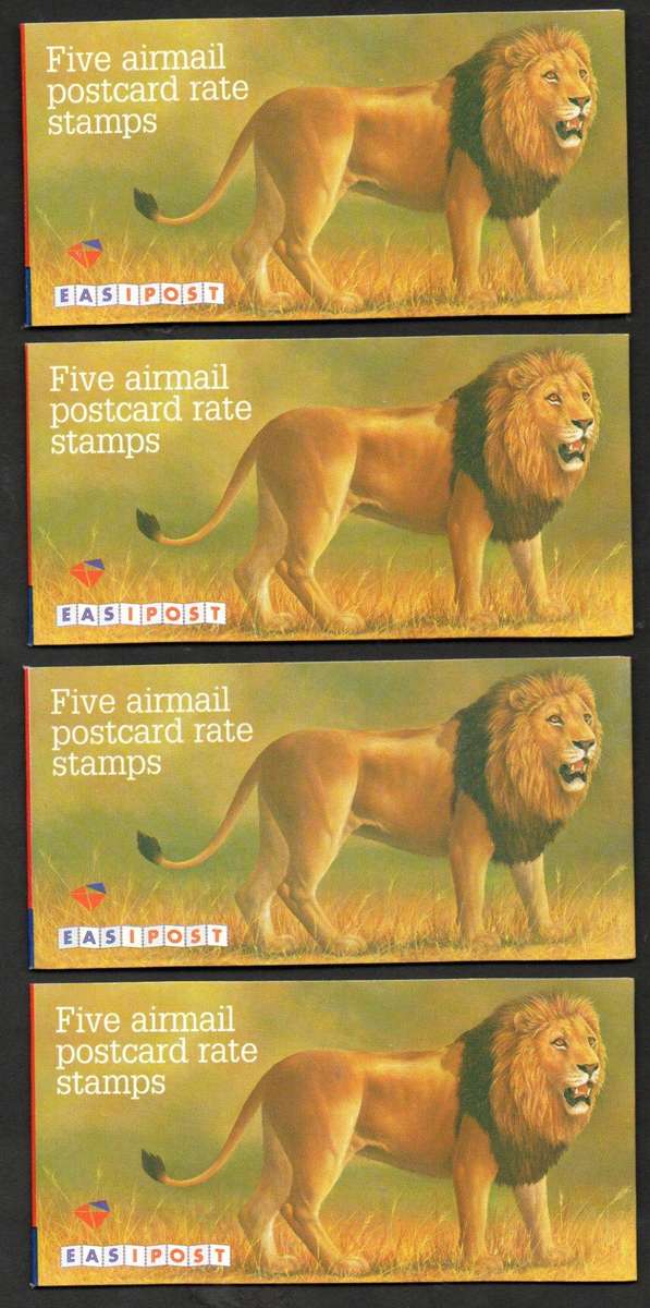 RSA (X4) BIG 5 BOOKLETS MINT AND COMPLETE - SACC946a - TOTAL CV R800.