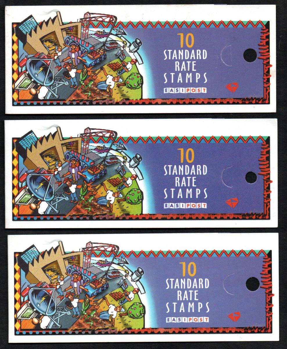 RSA 1998 (x3) mint and complete rhino booklets no 33 - as per scans.