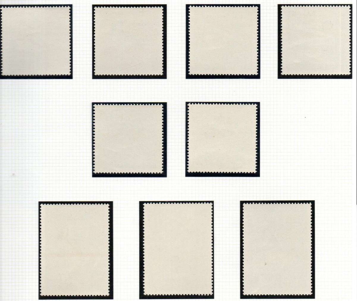 Poland 1964 birds umm set of (x9) singles  SG1484-1492  lovely thematic set