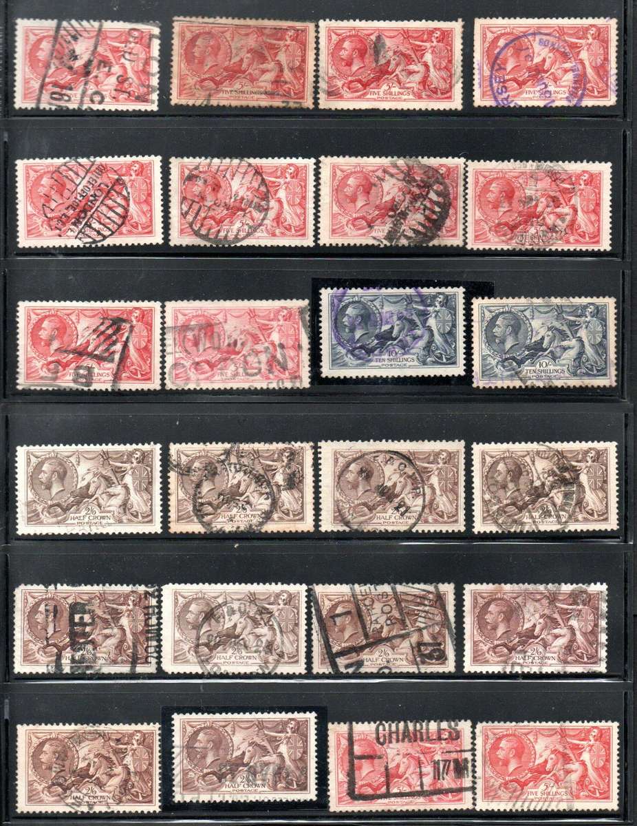 GB selection of (x24) used seahorses - condition etc as per scans.  unchecked- good cv.