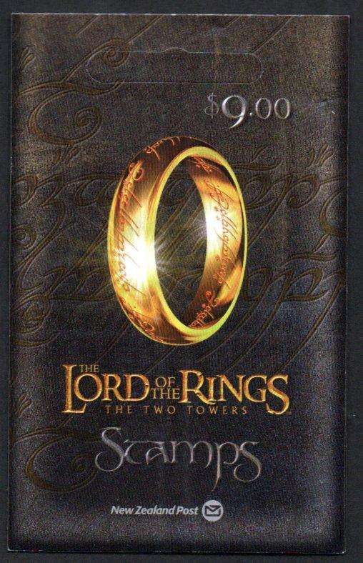 New Zealand 2002 Lord of the Rings The Two Towers stamp booklet mint self-adhesive  as per scans.