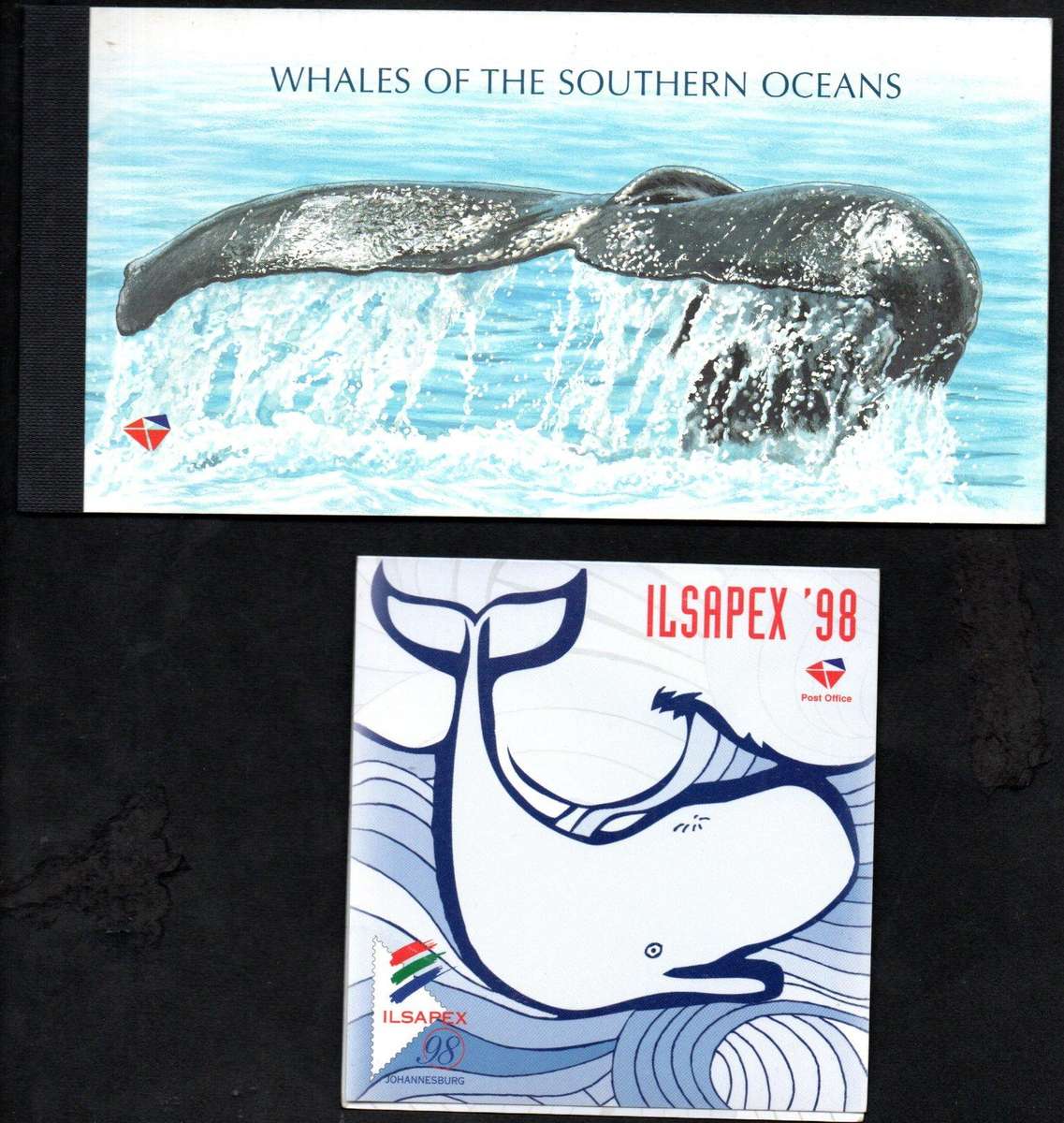 RSA 1999 whales mint booklet + 1998 Ilsapex mint booklet.