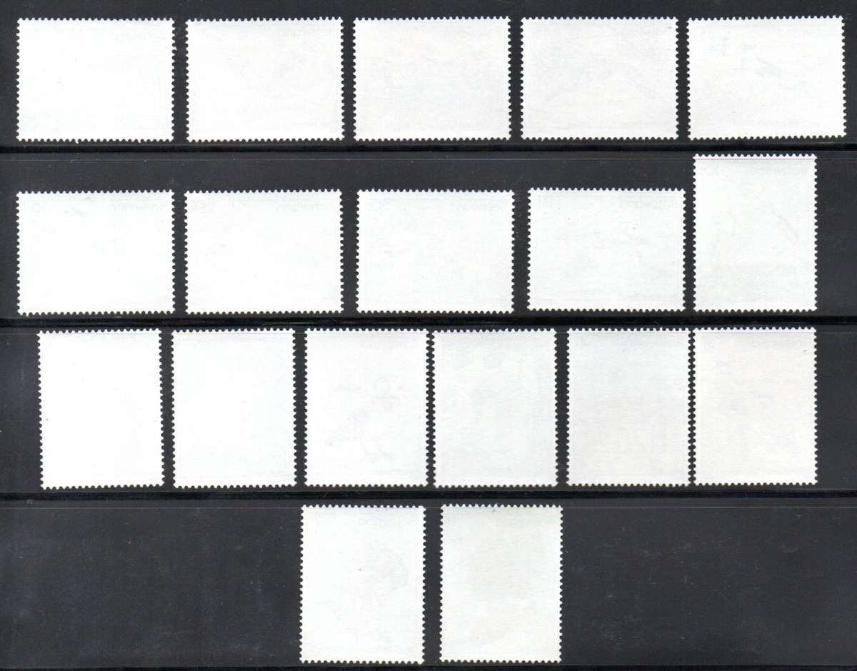 Botswana 1982 birds umm set of (x18) singles - SG515/32 - CV GBP 50.