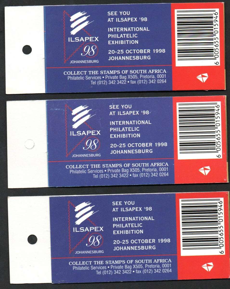 RSA (x3) rhino booklets mint and complete - as per scans.