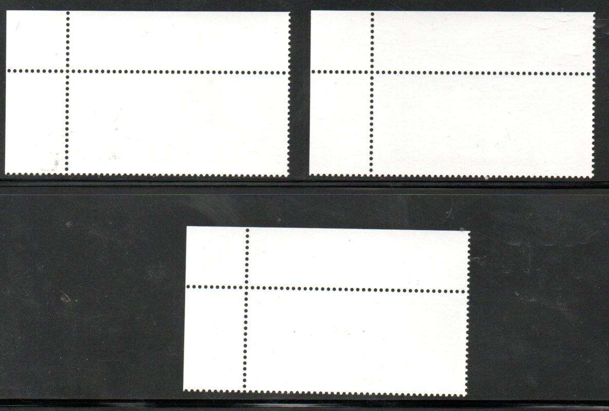 Namibia 2009 wild horses umm set of (x3) corner singles  SACC664-6.