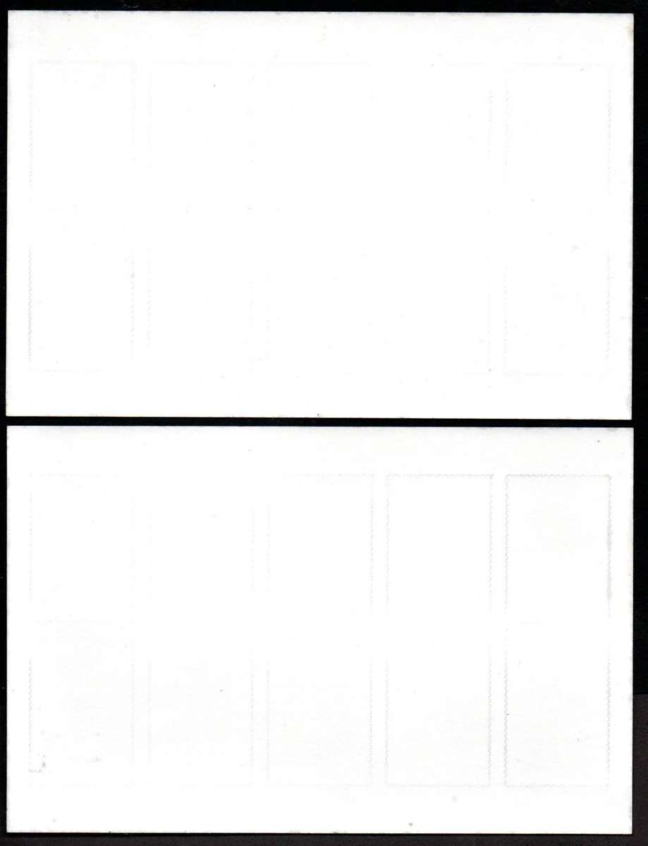 Namibia 1997 3rd Def Fauna and Flora (x2) self-ad sheets of (x10). CC212a, 218a - as per scans.