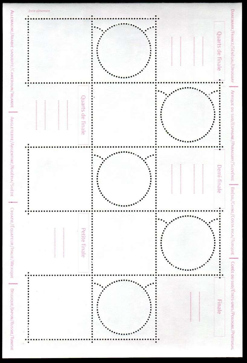 France 2002 FIFA World Cup Japan and South Korea umm sheet of (x10)  SG3821-22  CV GBP 17.