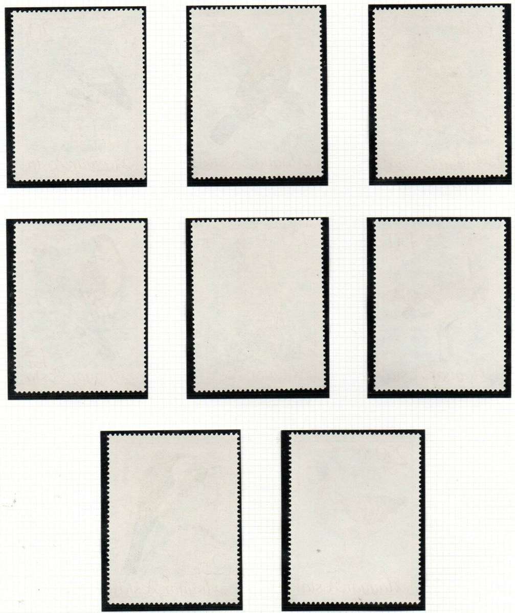 Hungary 1968 Intl Council For Bird Preservation umm set of (x8) singles  SG2346-2353   CV GBP 8+