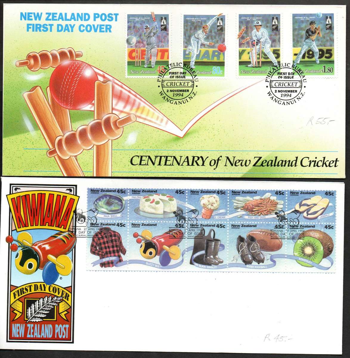 New Zealand selection of (x12) first day covers - as per scans - great lot - good value.