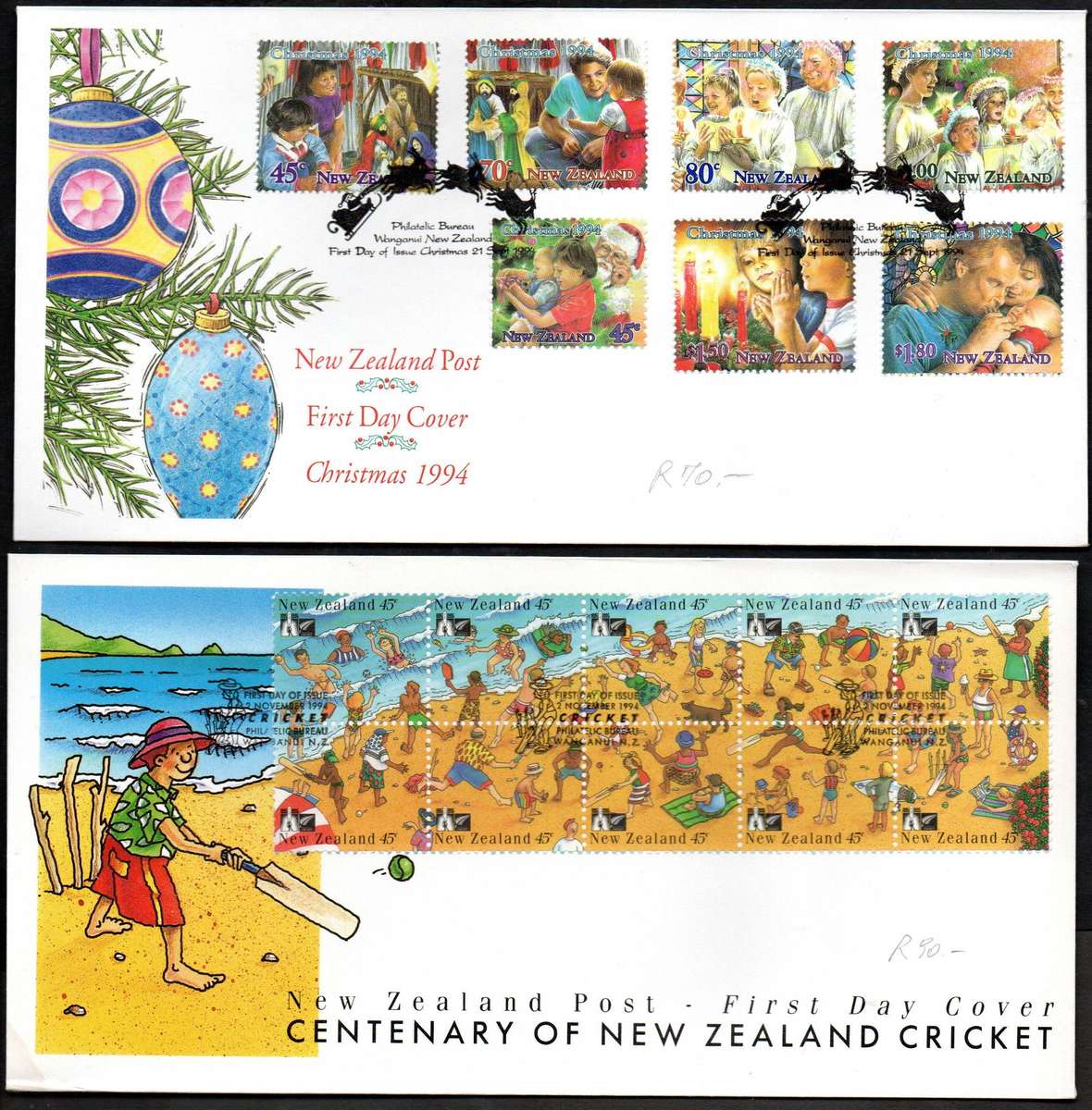 New Zealand selection of (x12) first day covers - as per scans - great lot - good value.