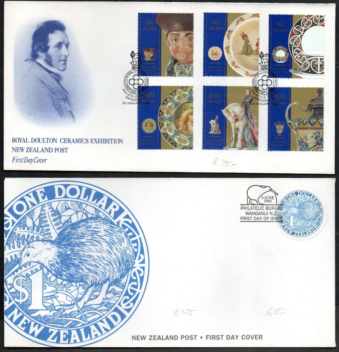New Zealand selection of (x12) first day covers - as per scans - great lot - good value.