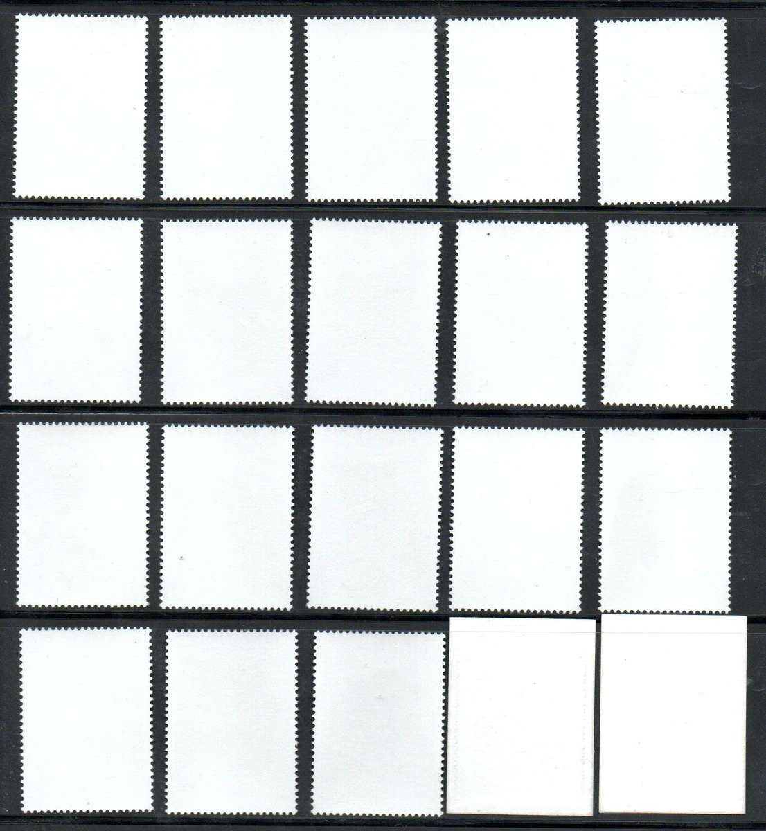 Namibia 1997 3rd def issue fauna and flora umm set of (x18) + (x2) self-ad singles - CC206-223.