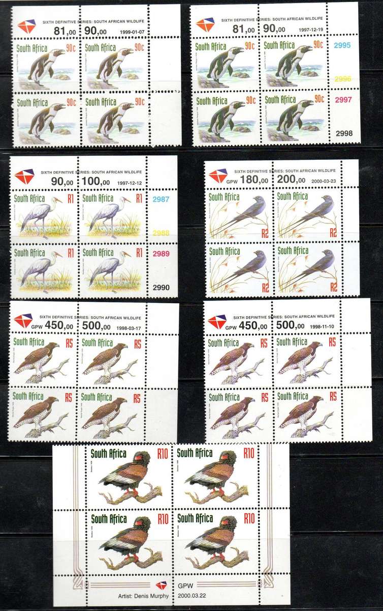 RSA selection of 6th Def redrawn control blks umm  - as per scans - good cv.