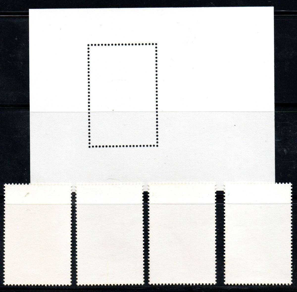 Sierra Leone 1985 300th birth ann of Johann Bach umm set of (x4) + msheet  SG853-MS857 - CV GBP 16+