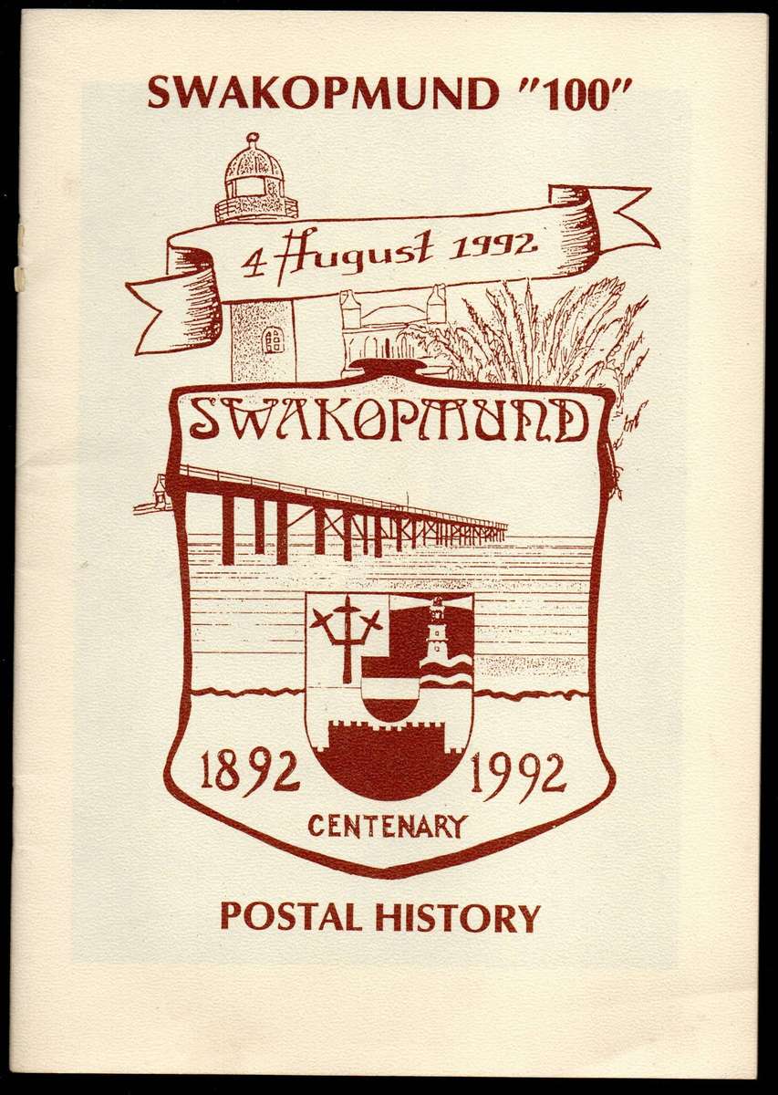 SWA/Namibia 1992 Swakopmund 100 postal history stamp souvenir folder  as per scans.