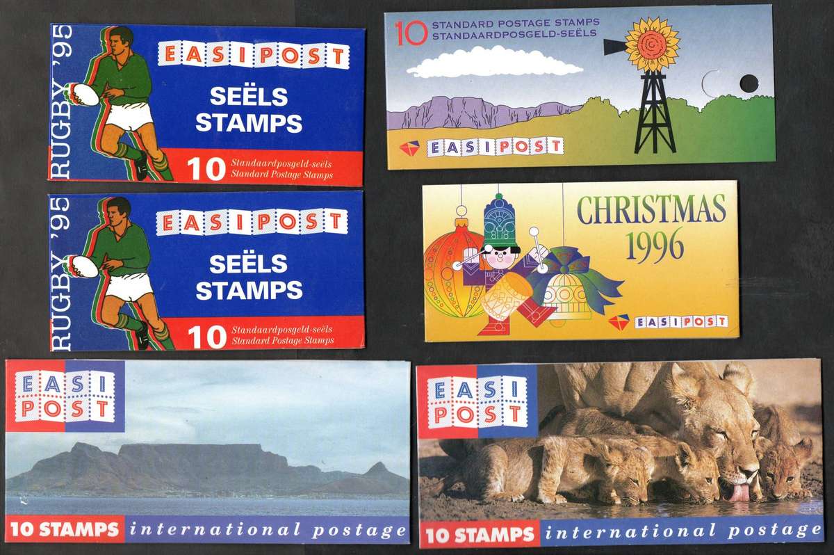 RSA selection of (x11) mint and complete booklets - as per scans - total CV R1300+.