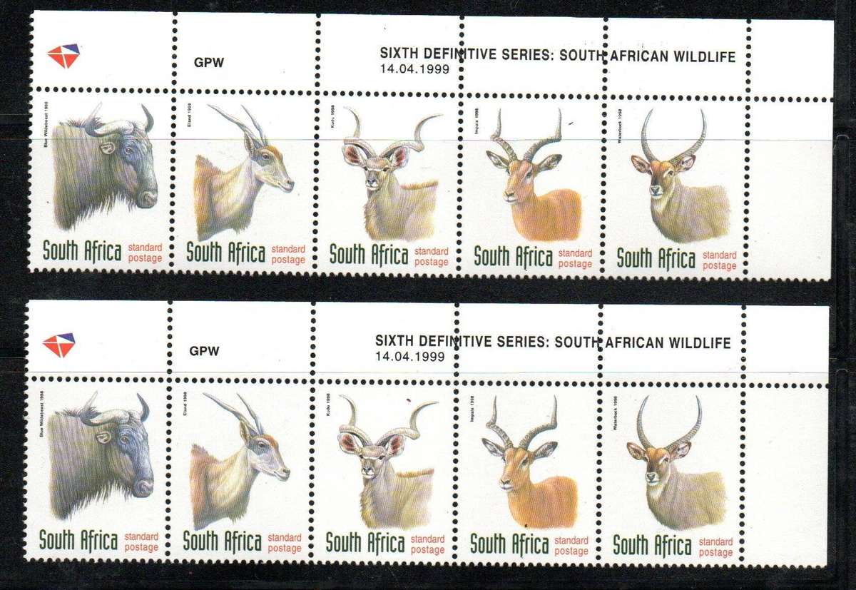 RSA selection of 6th Def control blks umm + antelope head strips etc - as per scans.