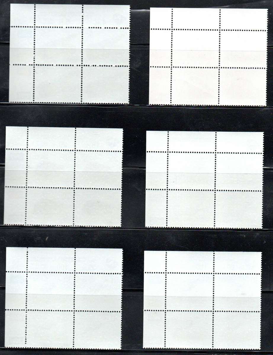 RSA selection of 6th Def control blks umm + antelope head strips etc - as per scans.