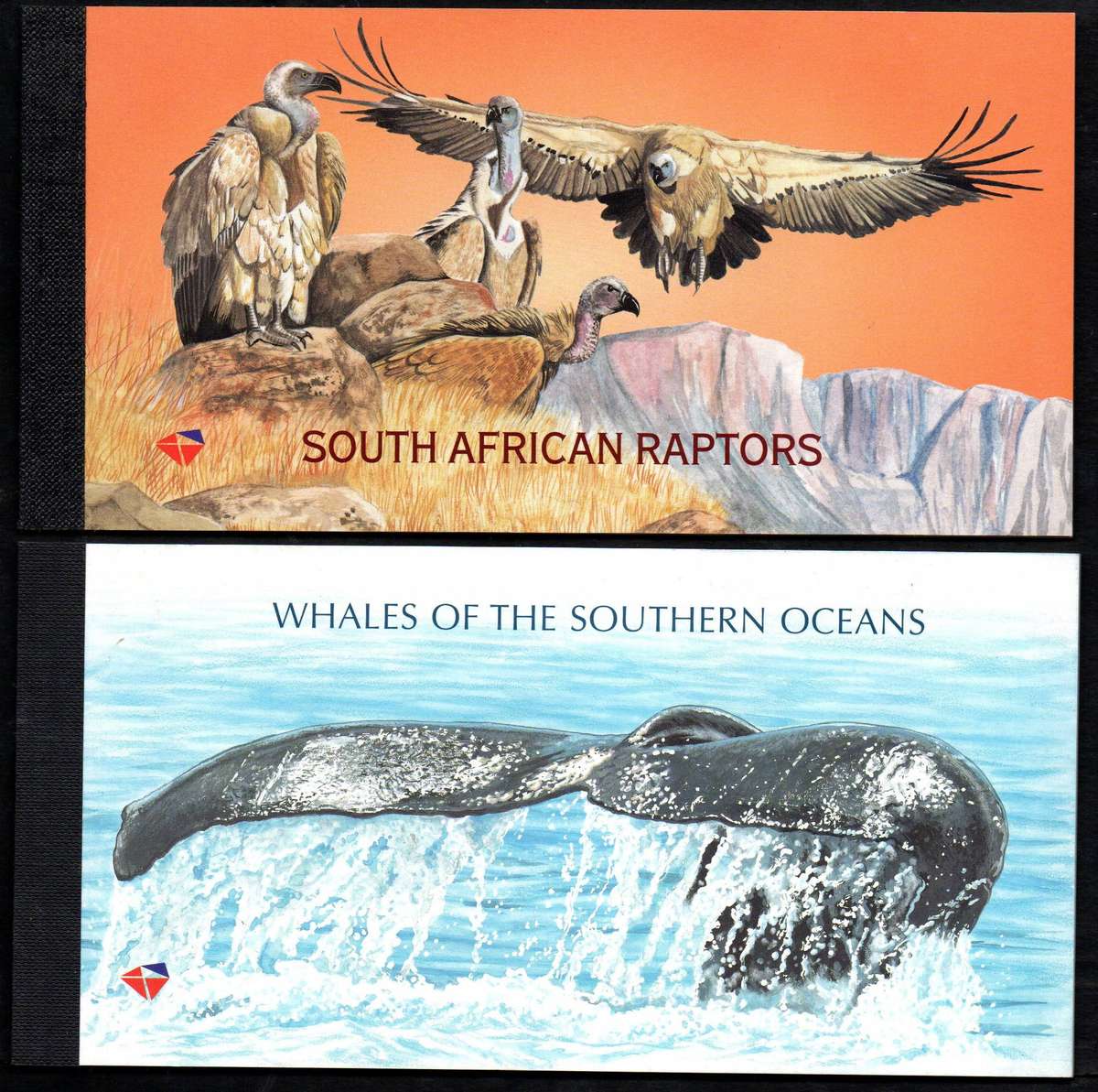 RSA selection of (x2) mint and complete souvenir booklets - total cv R680.