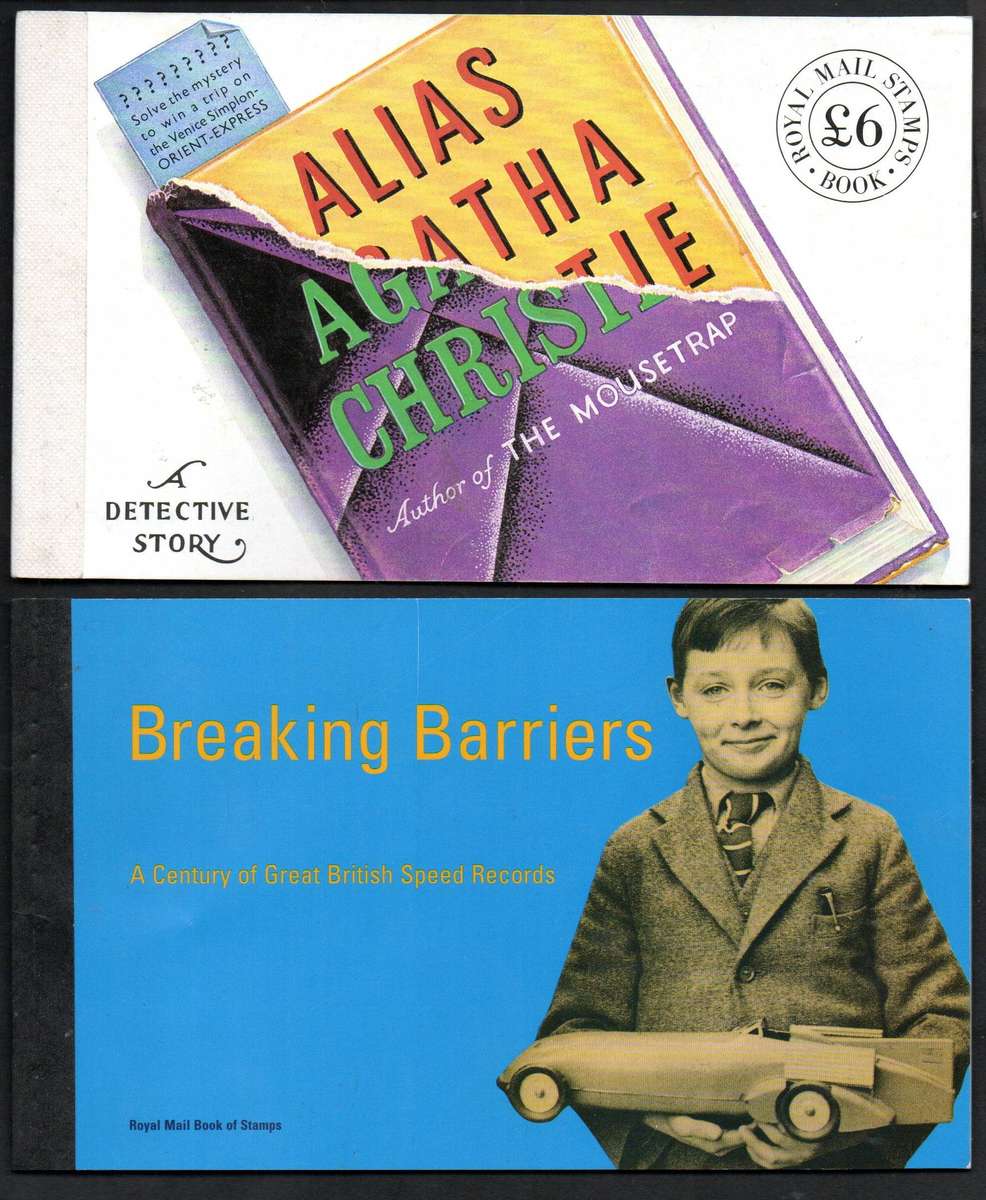 GB selection of (x4) mint booklets - as per scans - read.