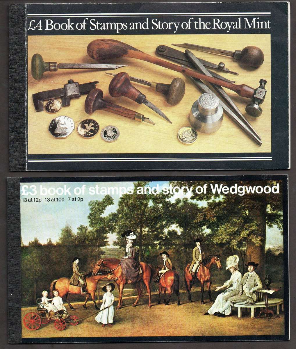 GB selection of (x4) mint booklets - as per scans - read.