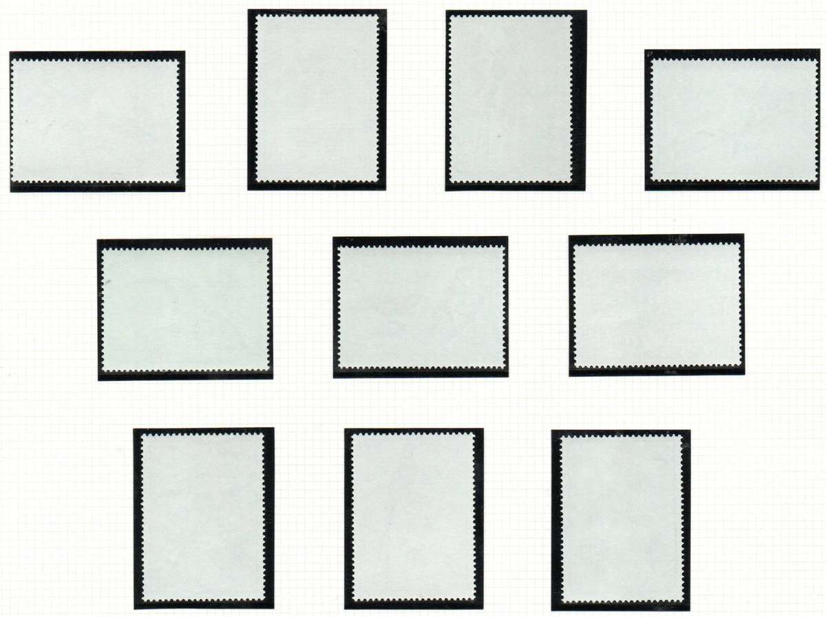 Rwanda 1983 nectar-sucking birds umm set of (x10)  SG1141/50 - CV GBP 15.5