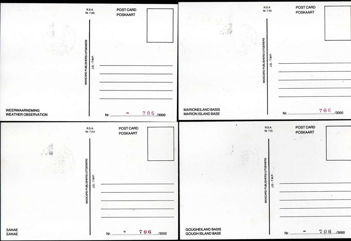 RSA clearance of postcards - as per scans - nice lot.