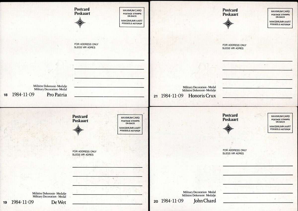 RSA clearance of postcards - as per scans - nice lot.