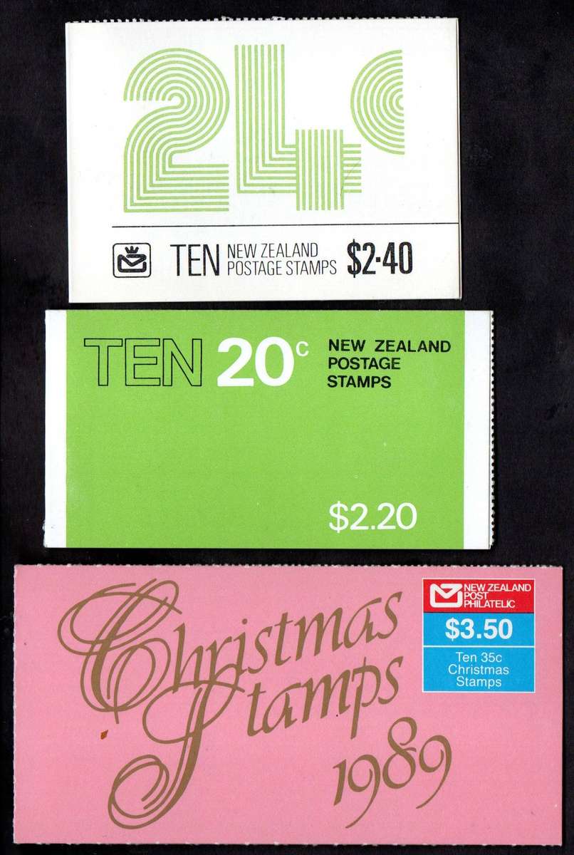 New Zealand selection of (x12) mint and complete booklets - as per scans - good value.