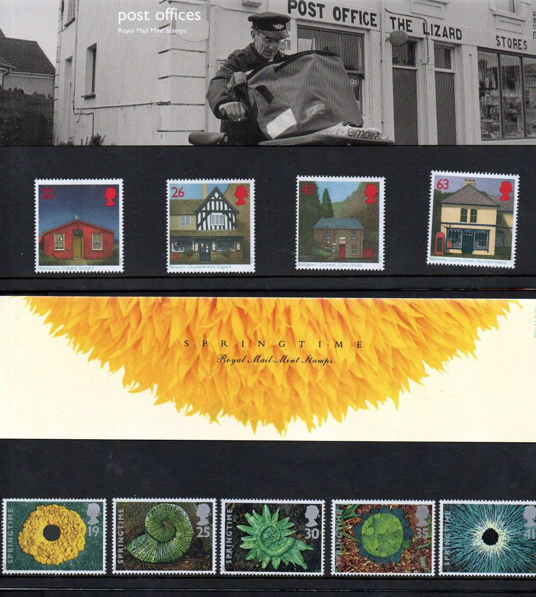 GB selection of (x6) mint presentation packs - as per scans.