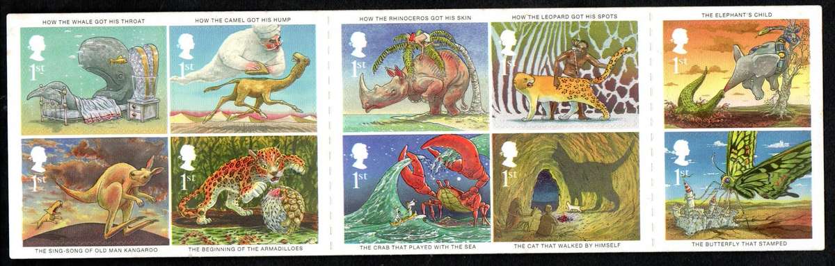 GB 2002 Centenary of Rudyard Kiplings Just So Stories mint presentation pack no 330  CV GBP 12