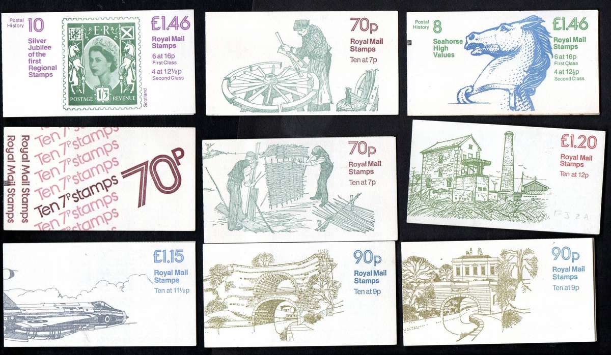 GB selection of (x30) mint/complete booklets - as per scans - good value lot.