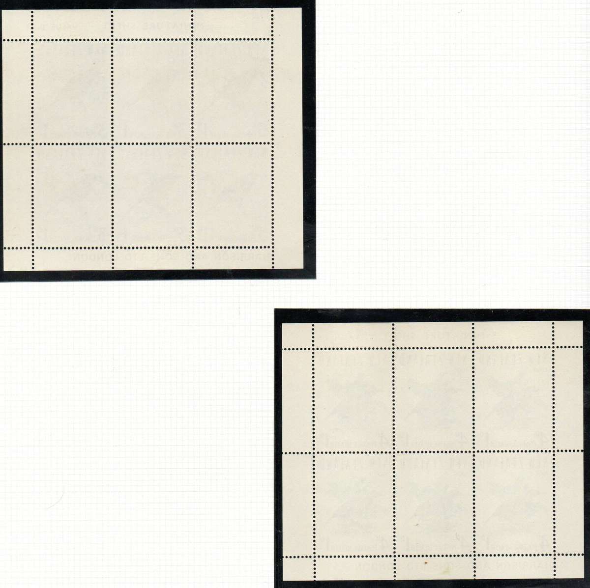 New Zealand 1966 health stamps - birds (x2) umm mini sheets  SGMS841 - CV GBP 22.