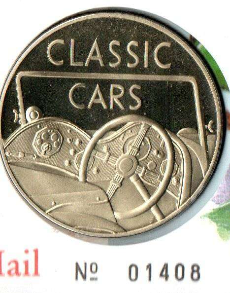 GB 1996 A Century of British Motoring medallion (coin) cover  as per scans  read.