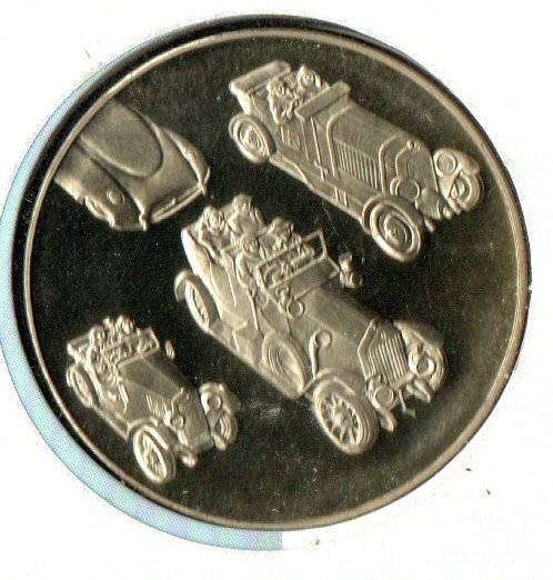 GB 1996 A Century of British Motoring medallion (coin) cover  as per scans  read.