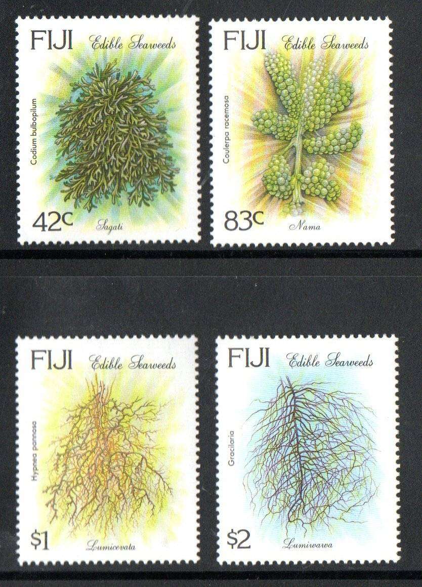 Fiji 1994 Edible Seaweeds umm set of (x4)  SG894-S897  lovely set.
