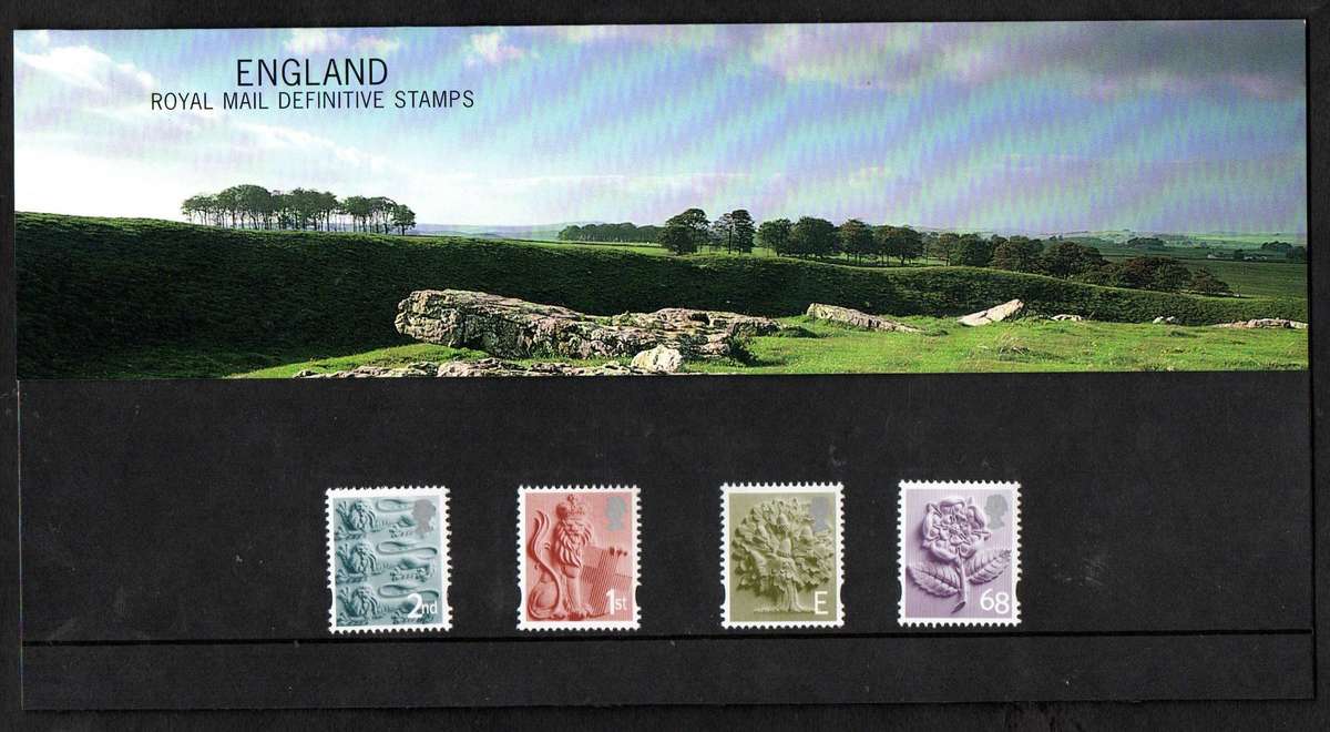 GB 2001 England (Regional Issues) presentation pack no 63 - as per scans.