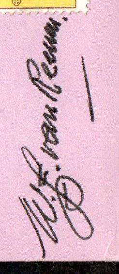 RSA 1965 Tercentenary of the Dutch Reformed Church addressed FDC no 2 signed 'WF van Reenen'.