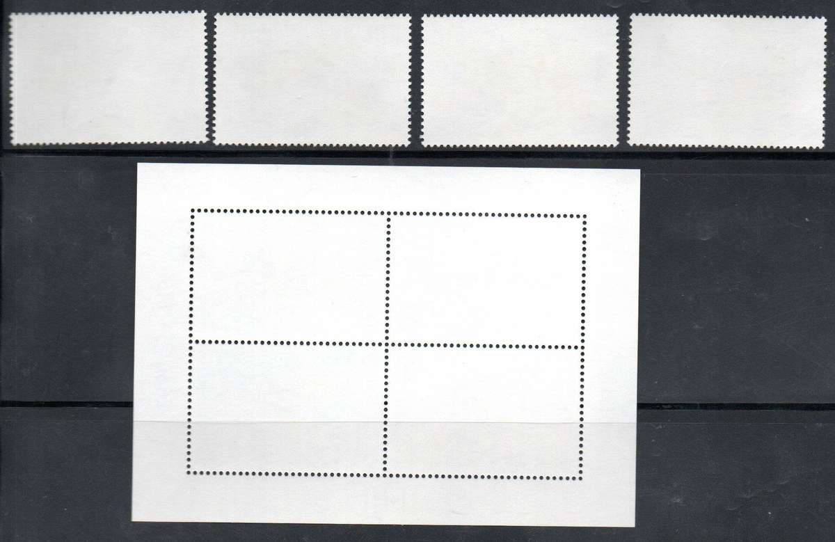 Fiji 1993 75th ann of Royal Air Force umm set of (x4) + msheet. SG873-MS877  CV GBP 15.