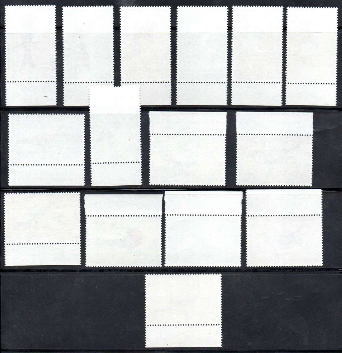 British Indian Ocean Territory 1975 birds set of (x15) umm singles. SG62-76. CV GBP 27+. Lovely set.