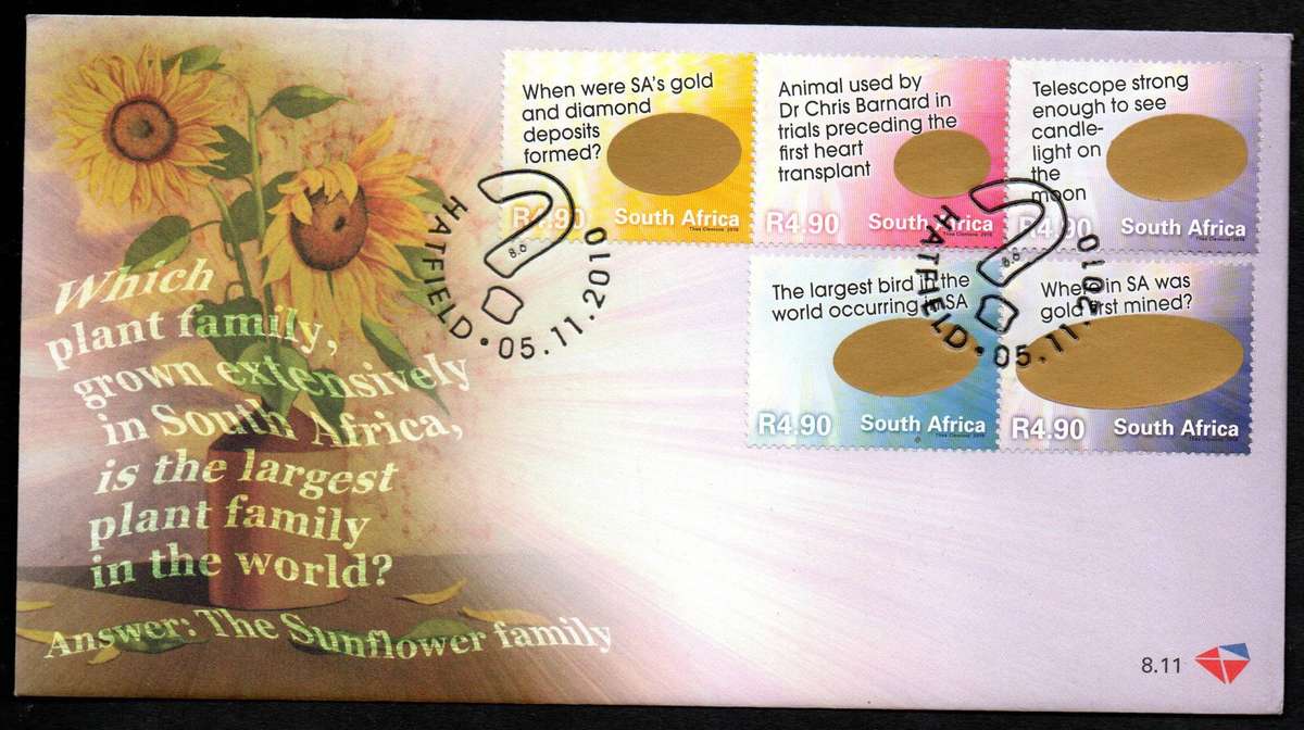 RSA selection of (x7) 8th series first day covers - as per scans - good value.