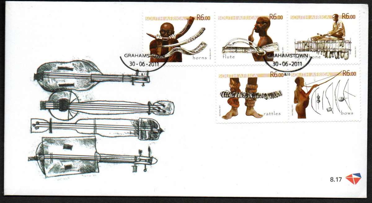 RSA selection of (x7) 8th series first day covers  clean - as per scans - good value.