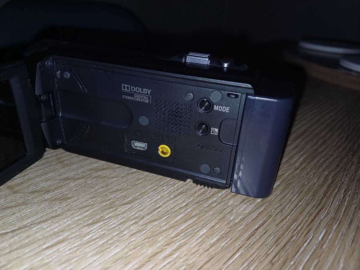 Sony DCR-SX20EK 50X OPTICAL ZOOM 4GB SD + BOX1800X Digital zoom