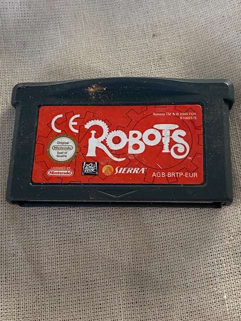 GAME BOY ADVANCED ROBOTS GAME