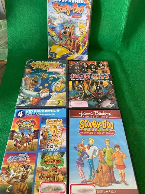 SET OF 7 SCOOBY DOO MOVIES