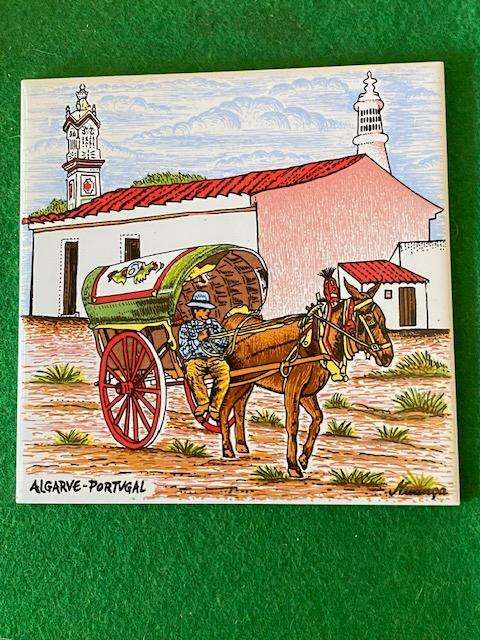 15cm Portugal Wall Hanging Tile